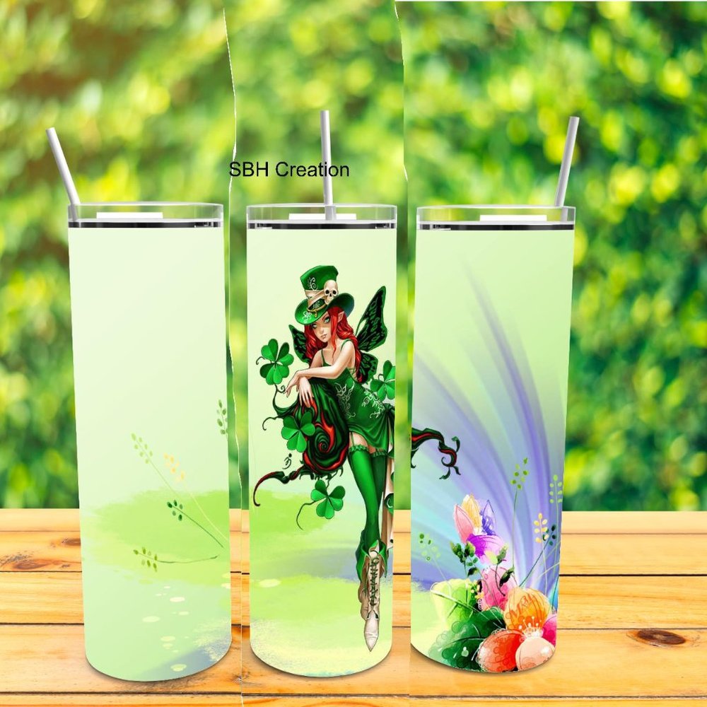 Saint Patty's day Irish Fairy Tumbler